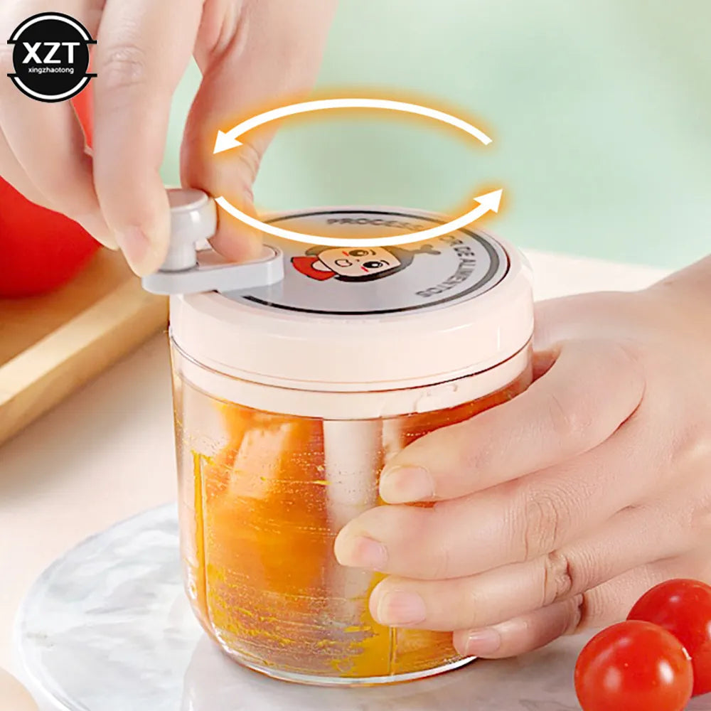 Multi-functional Garlic Ginger Onion Fruit Grinder Household and Baby Vegetables or Fruits Grinder