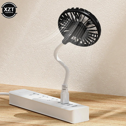 Portable USB Fan Mini Air Cooler Fan Summer Camping Office Table Fan Ventilator USB Cooling Fan